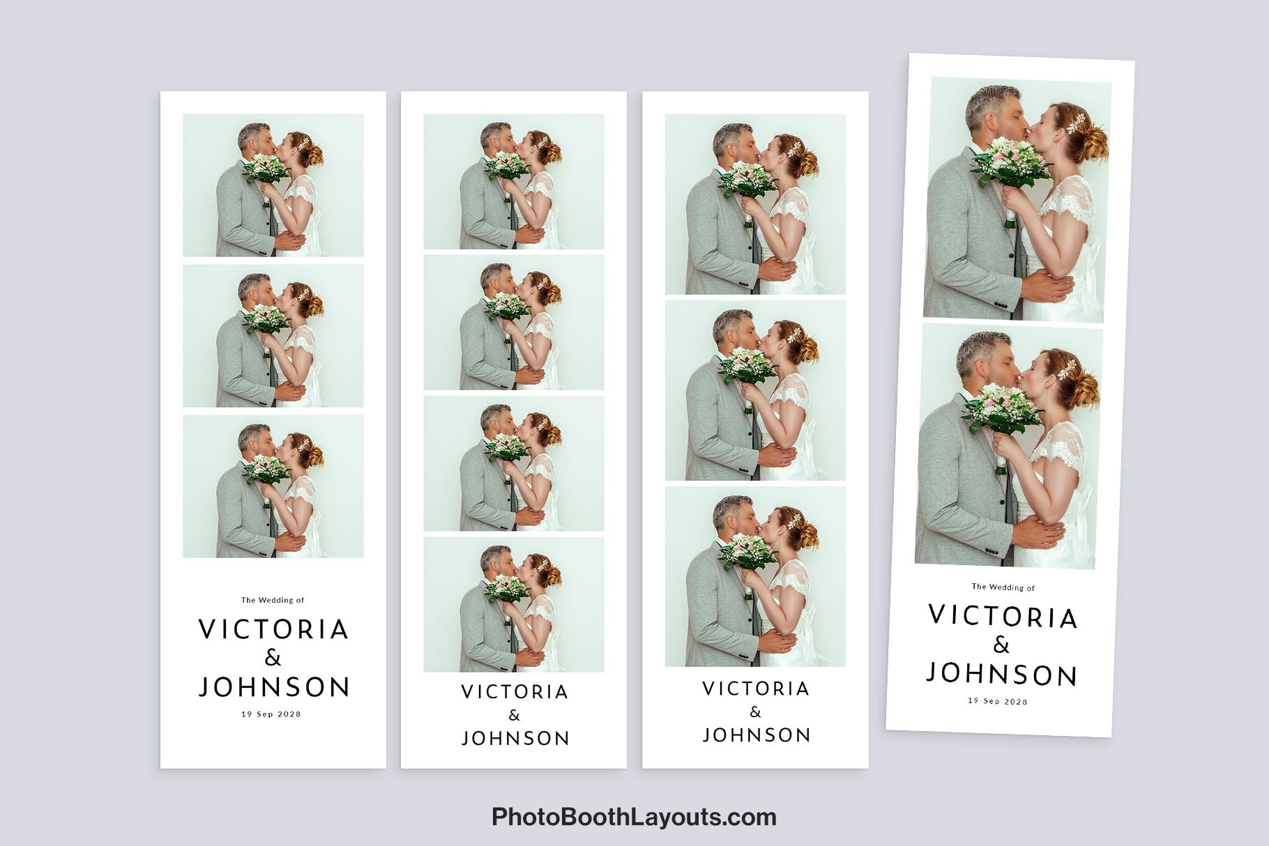 Free Wedding Photo Booth Template - Modern Wedding Photo Booth Template