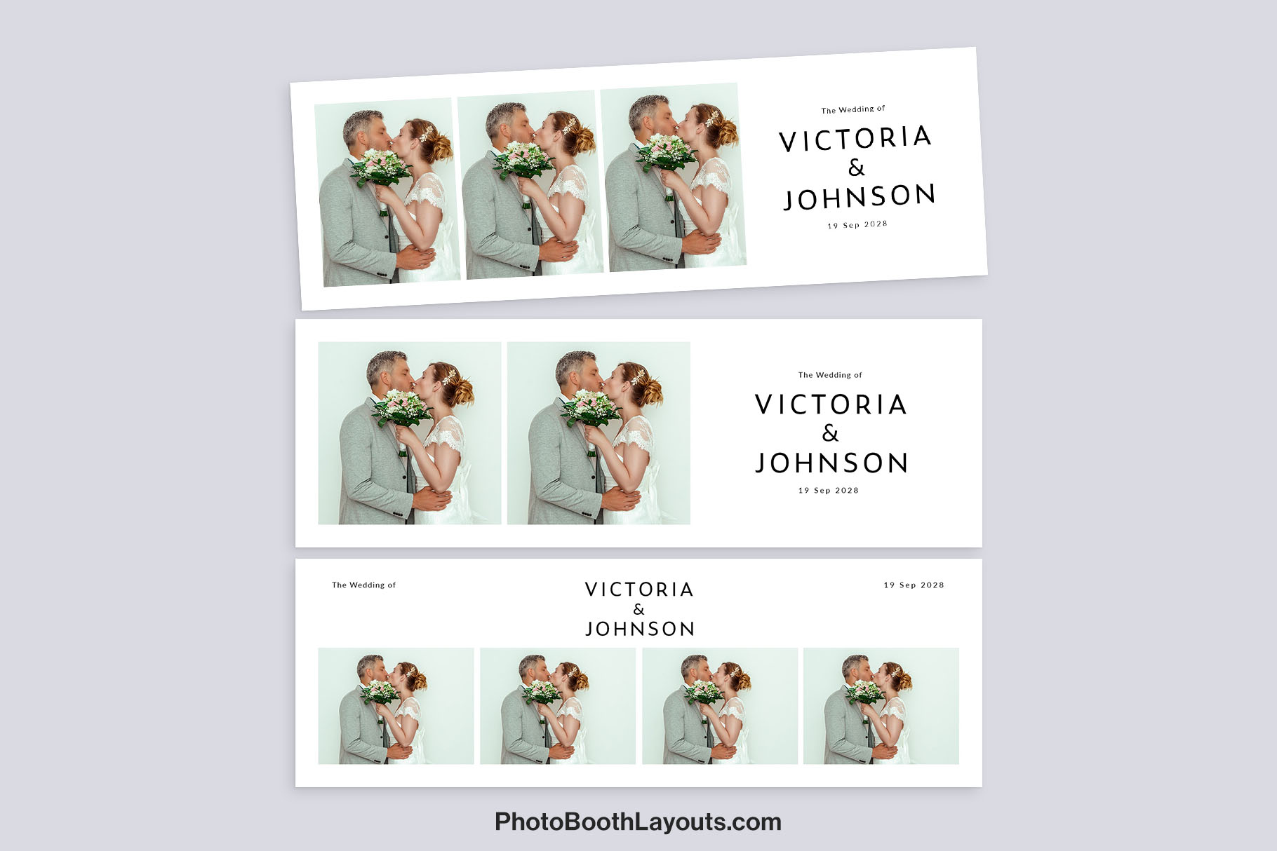 Free Wedding Photo Booth Template - Modern Wedding Photo Booth Template