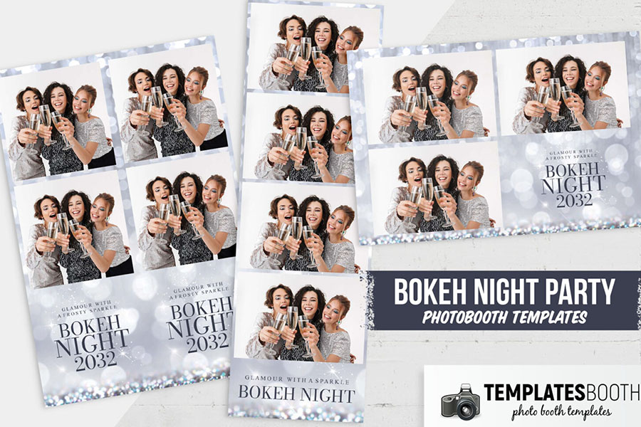 Bokeh Photo Booth Template