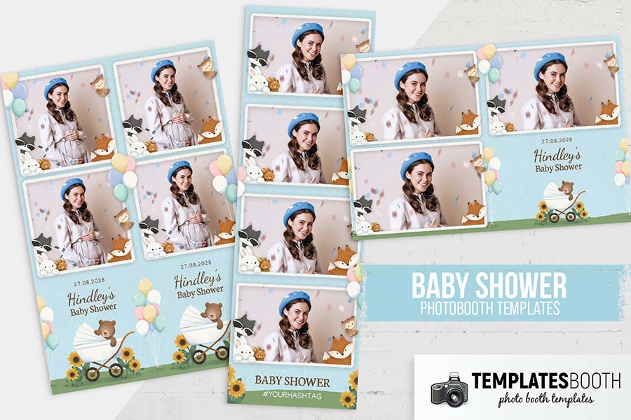 Baby Shower Photo Booth Template