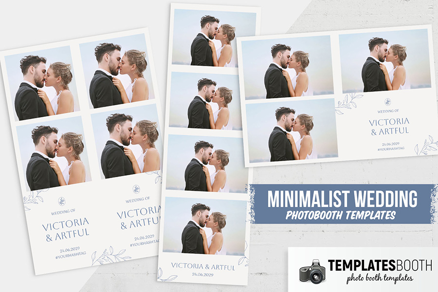 Graceful Wedding Photo Booth Template
