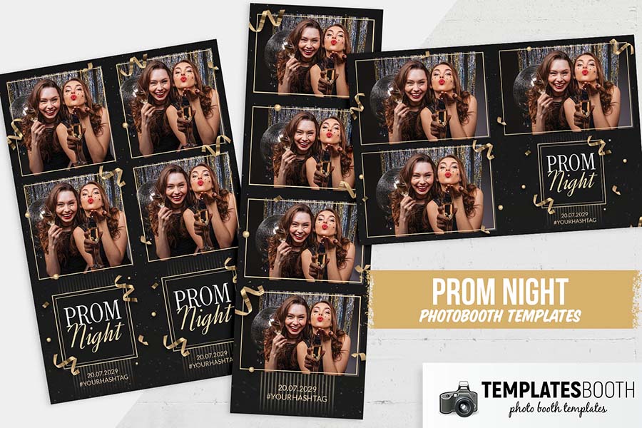 Prom Night Photo Booth Template