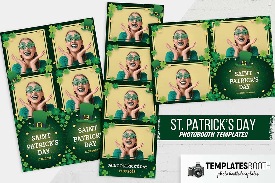 Saint Patrick’s Day Photo Booth Template