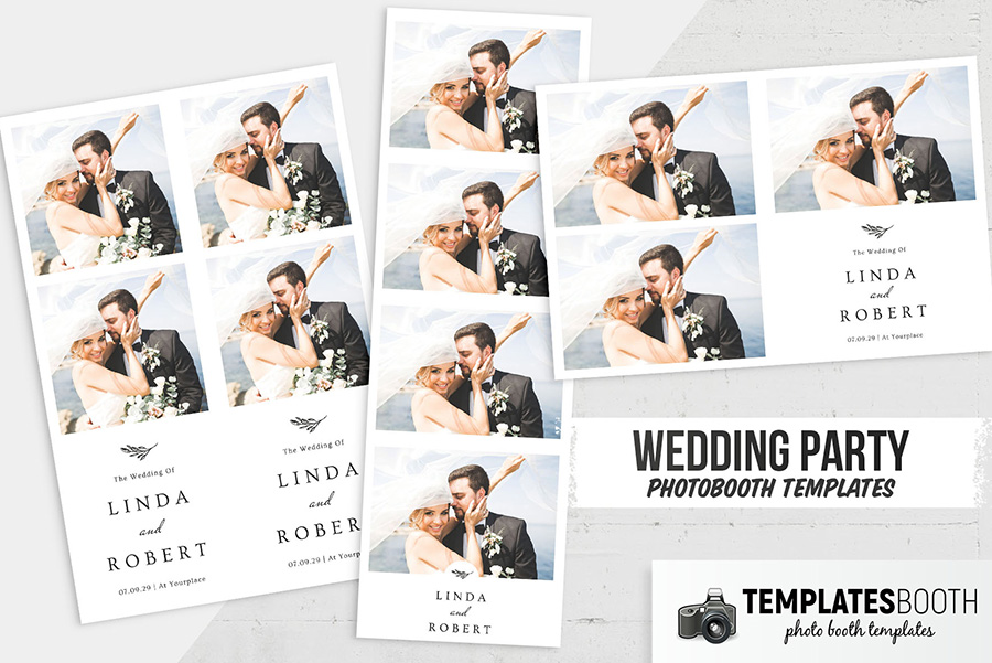 Simple Minimalist Photo Booth Template