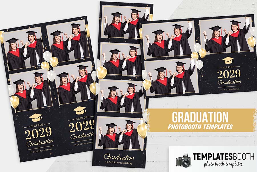 Graduation Photo Booth Template