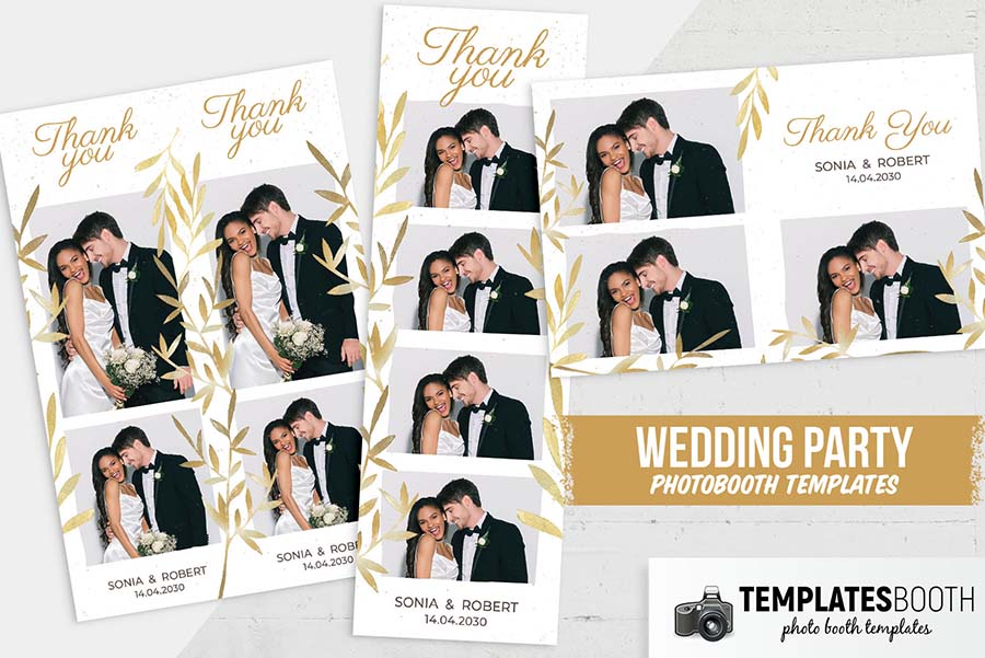 Free Wedding Photo Booth Template