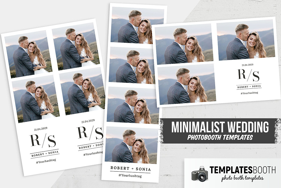 Sleek Minimalist Photo Booth Template