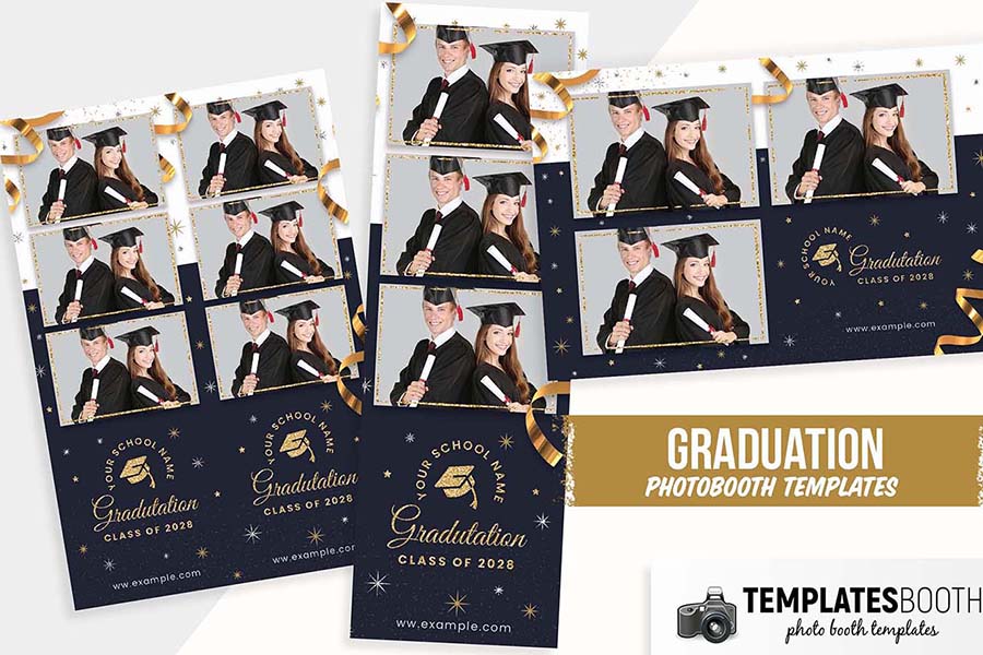 Graduation Party Photo Booth Template