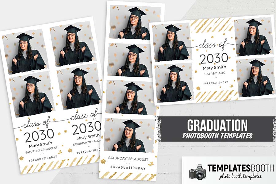 Free Graduation Photo Booth Template