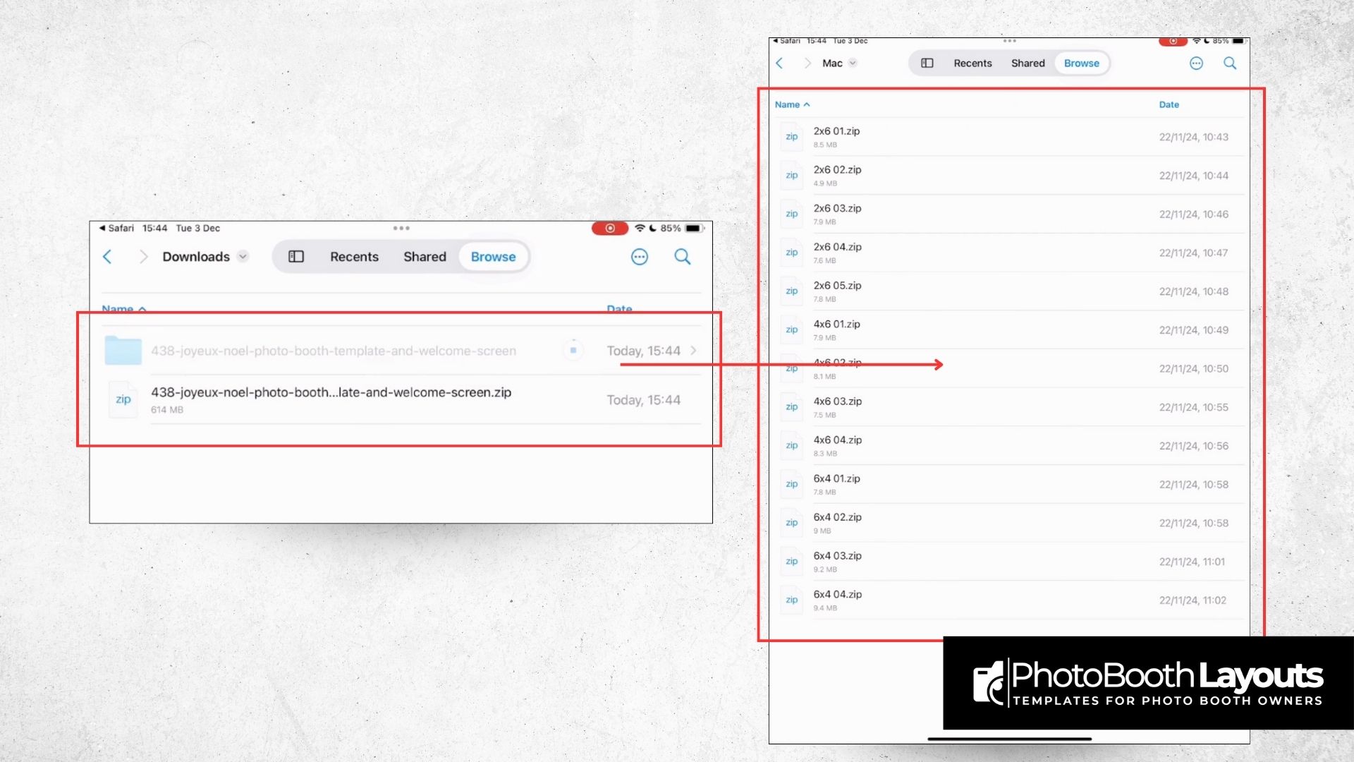 How to Import & Edit LumaBooth Templates on iPad