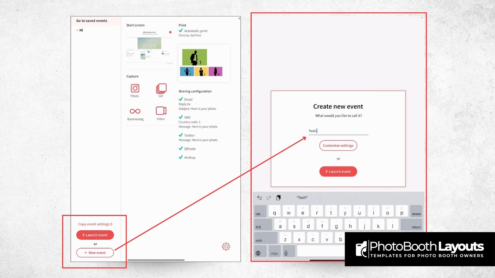 How to Import & Edit LumaBooth Templates on iPad