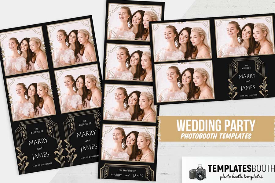 Artistique Photo Booth Template