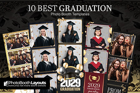 Graduation Photo Booth Templates