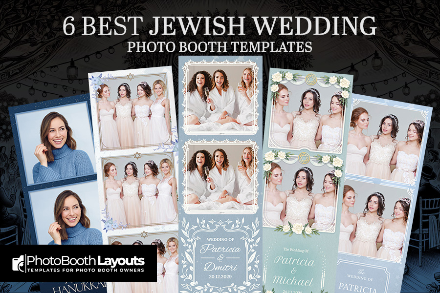 Best Jewish Wedding Photo Booth Templates