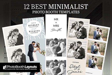 Minimalist Photo Booth Templates