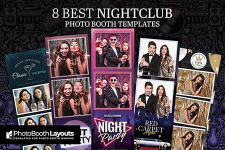 Nightclub Photo Booth Templates