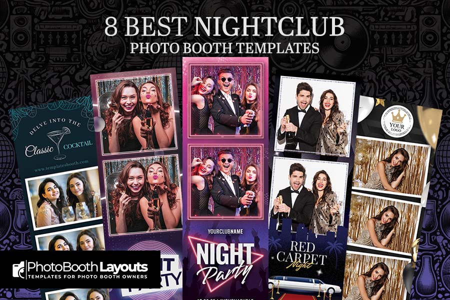 Best Nightclub Photo Booth Templates