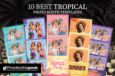 Tropical Beach Party Templates