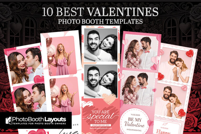 best Valentines Photo Booth Templates