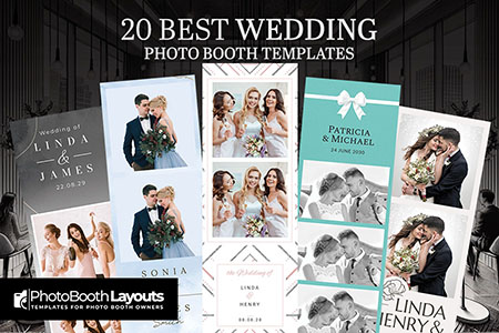 Wedding Photo Booth Templates