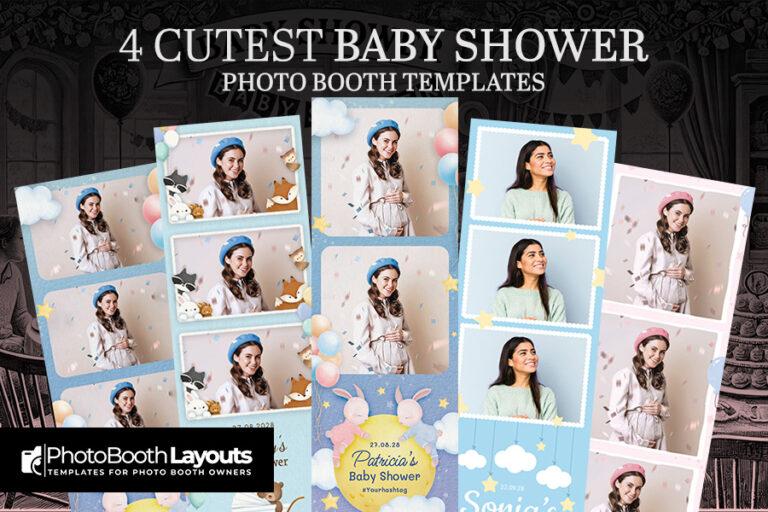 Cutest Baby Shower Photo Booth Templates