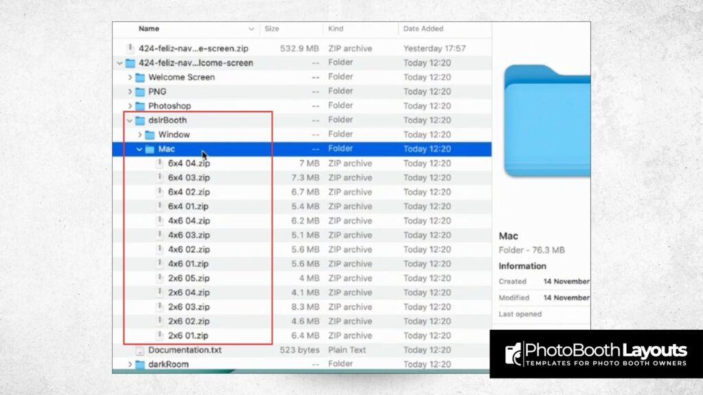 Edit LumaBooth Templates on Mac