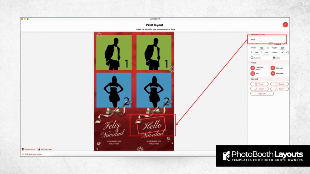 Edit LumaBooth Templates on Mac